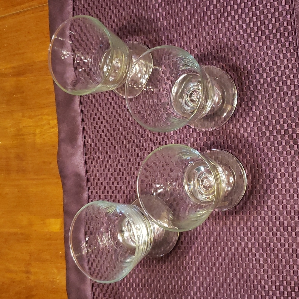 Glass Goblets (4pcs)